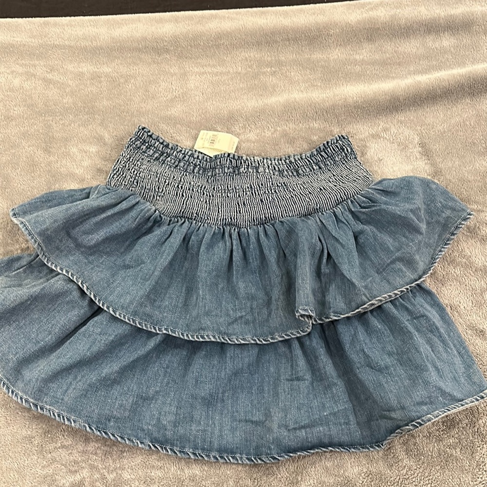 NWT Aerie denim mini skirt.